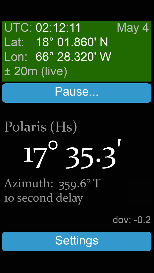 GPS Anti Spoof app screenshot