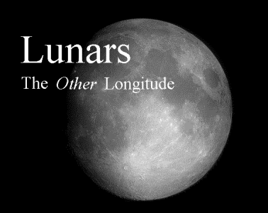 Lunars - the Other Longitude